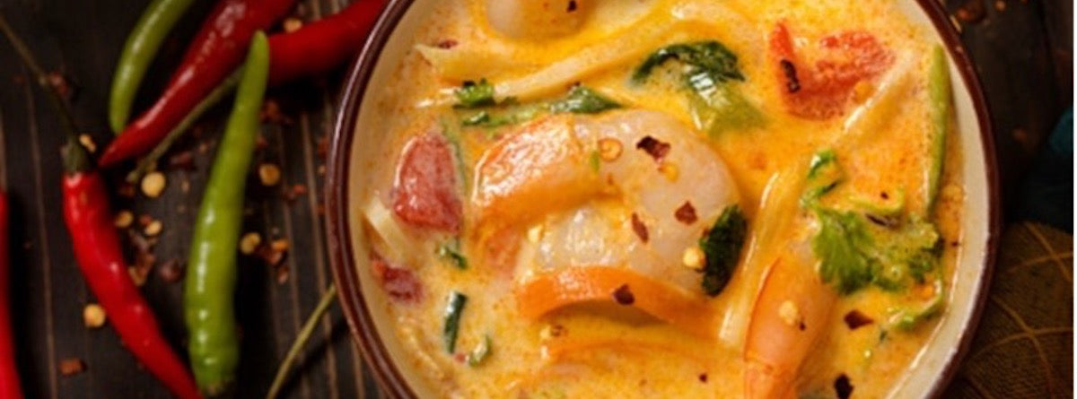 Kokos Thai Suppe (Low Carb) mit Kollagen Kokos Thai Suppe (Low Carb) mit Kollagen