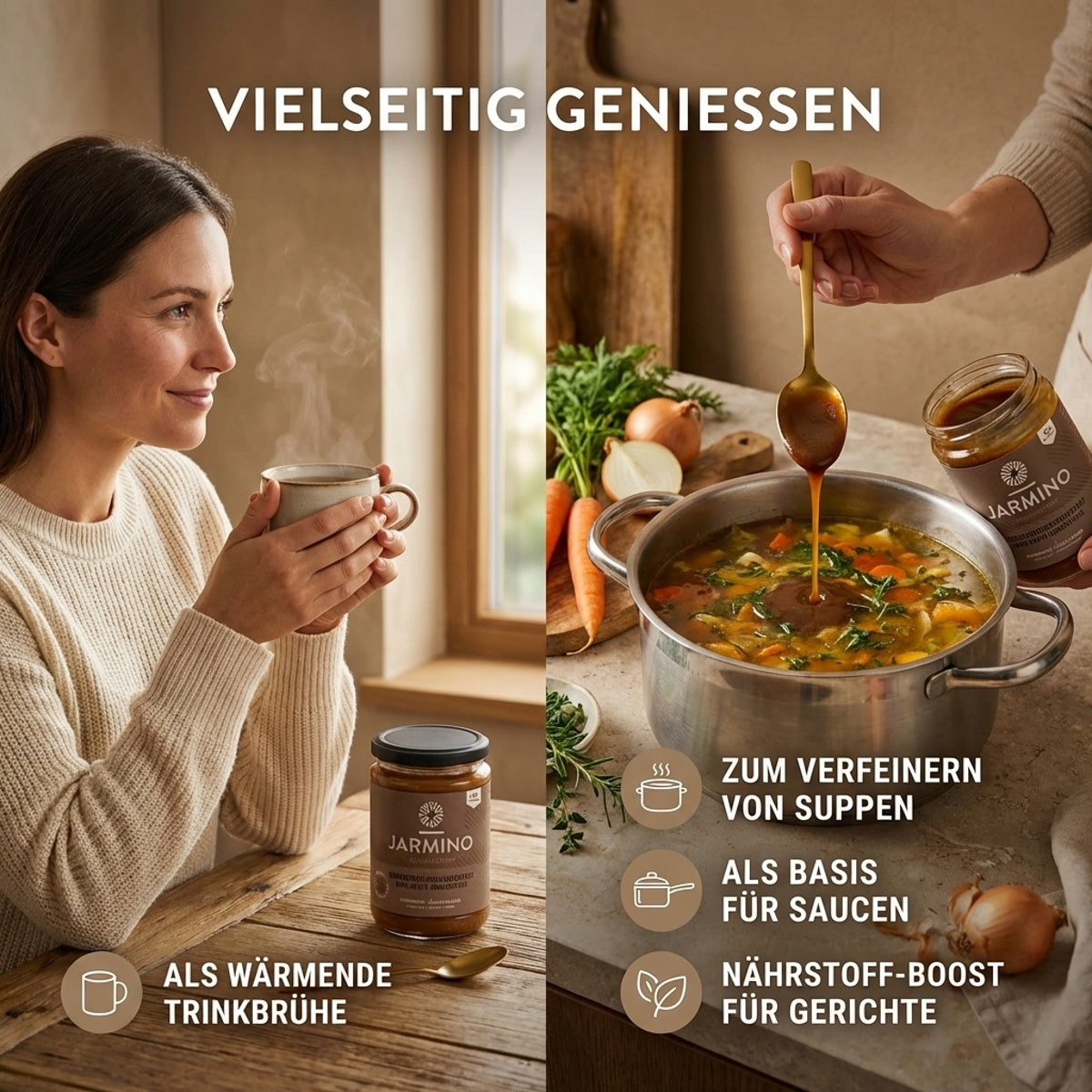 Knochenbrühen-Konzentrat Rind (220g)