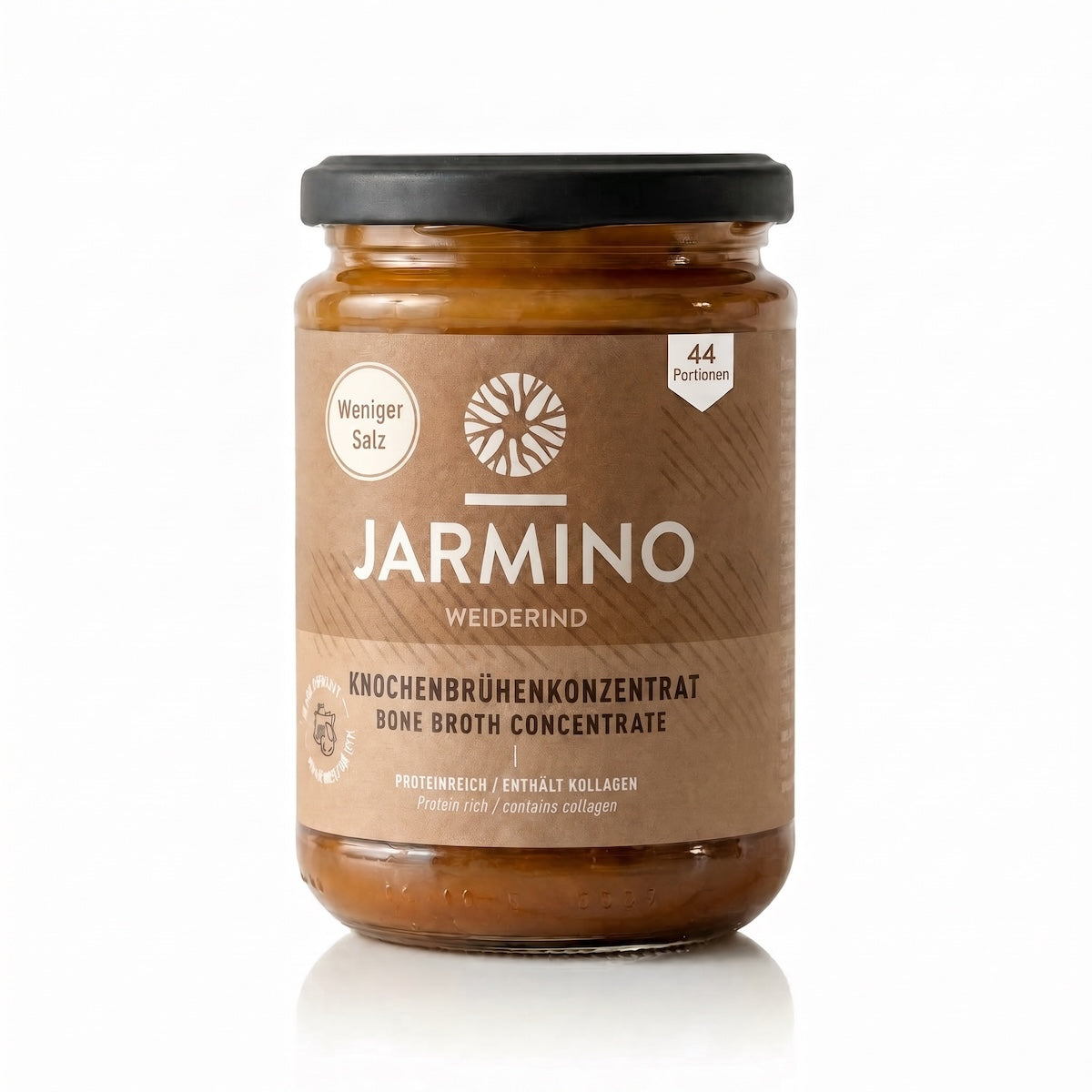 Knochenbrühen-Konzentrat Rind - salzreduziert (440g)