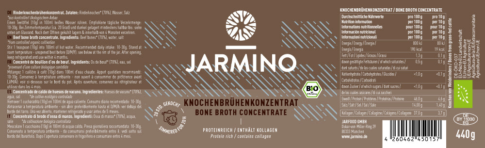 Knochenbrühen-Konzentrat Rind (440g)