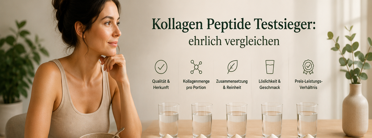 Kollagen Peptide Testsieger