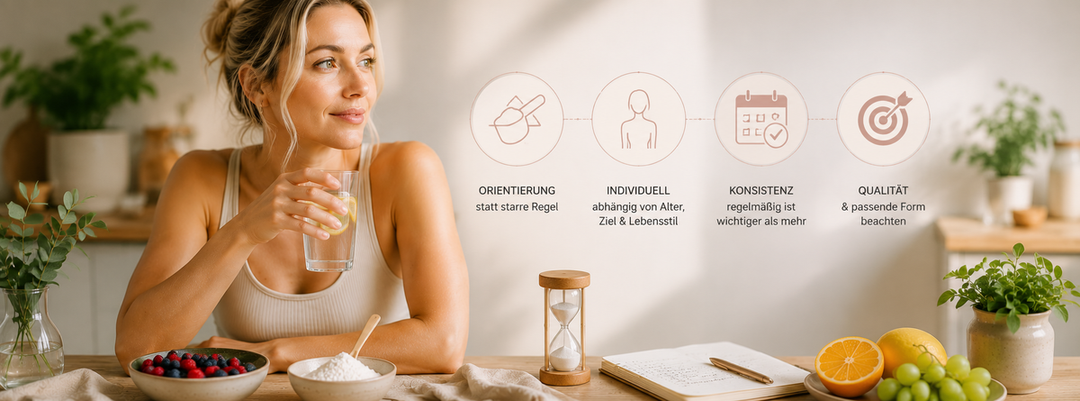 Wie viel Kollagen am Tag