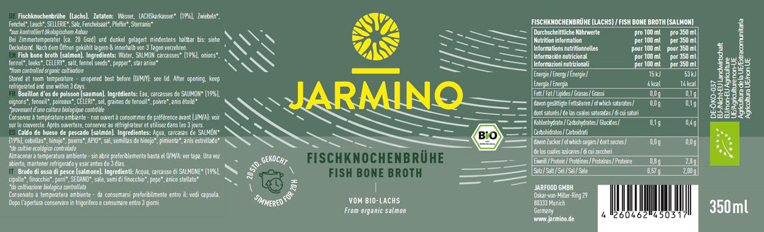 Fischknochenbrühe (6x 350ml)