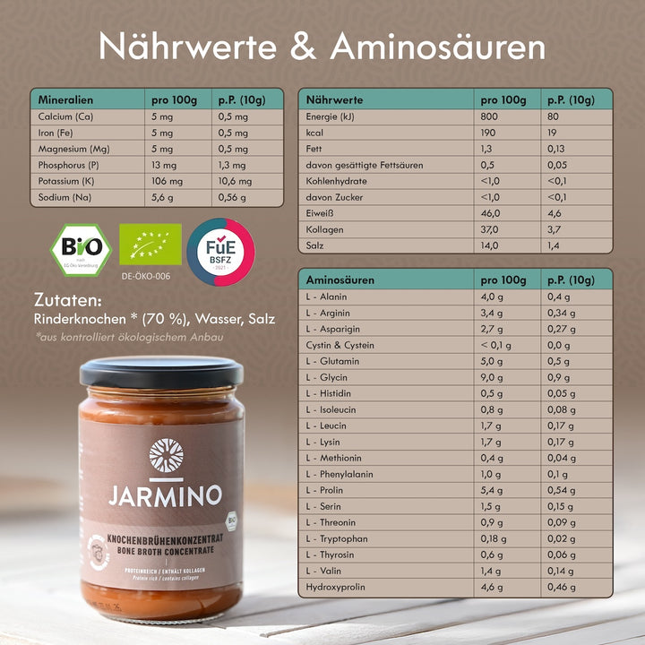 Knochenbrühen-Konzentrat Rind (440g)