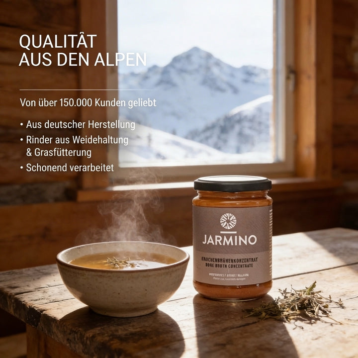 Knochenbrühen-Konzentrat Rind - salzreduziert (220g)