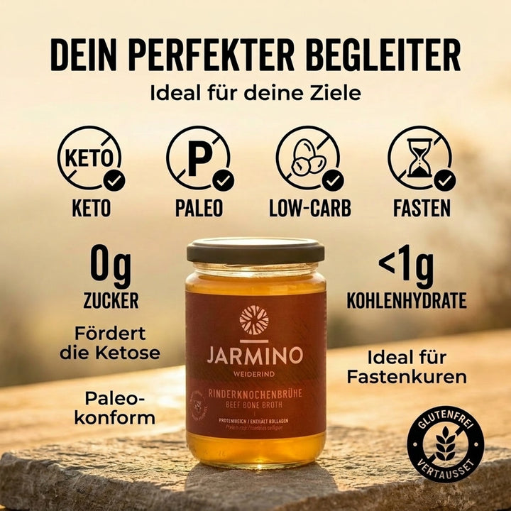 Rinderknochenbrühe (6x 350ml)