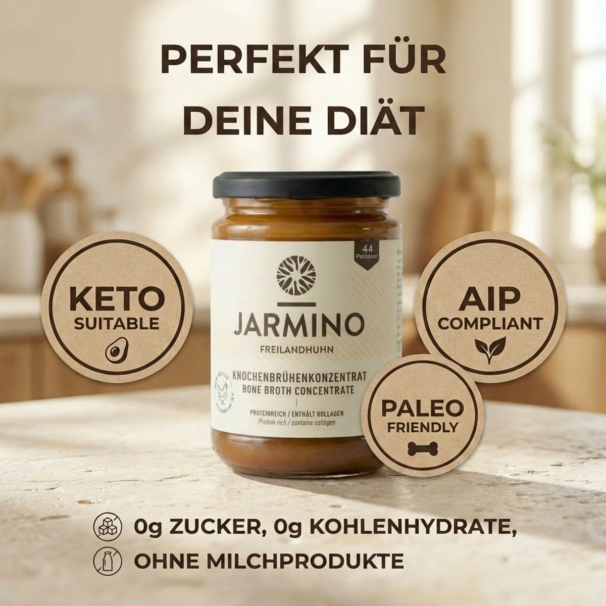 Knochenbrühen-Konzentrat Huhn (200g)